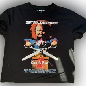 2/$30 Chucky movie woman’s graphic T-shirt